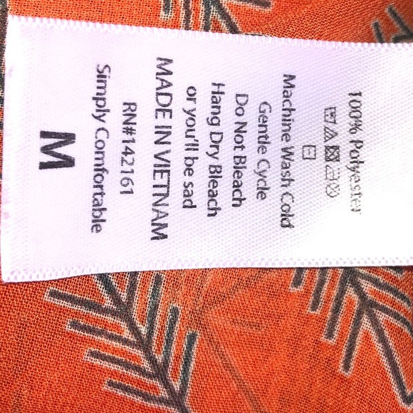 ❄️3/$18❄️ LulaRoe | Lindsay Arrow Kimono | M - Picture 7 of 8